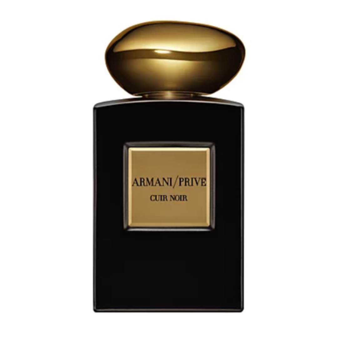 Armani Prive Cuir Noir